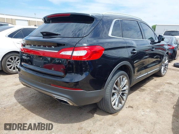 2017 Lincoln MKX Reserve z VIN 2LMPJ6LP6HBL47575, wystawiony jako IAAI lot #42147354 z przebiegiem 99 571 mil mil oraz . Historia ofert i sprzedaży dostępna na DreamBid. Obrazek 4.