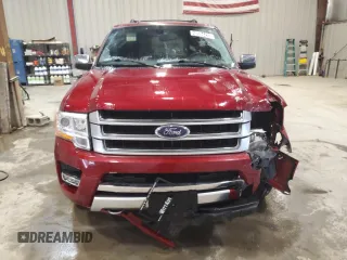 2015 Ford Expedition Max Platinum with VIN 1FMJK1MT9FEF17653, listed as a Copart auction lot 59364175 with 171,517 mi miles and Clean title. Bid and sale history available at DreamBid. Image 5.
