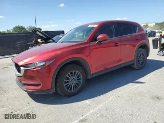 2020 Mazda CX-5 Touring with VIN JM3KFACM1L0828937, listed as a Copart auction lot 51809225 with 43,750 mi miles and Salvage Title. Bid and sale history available at carsss.com. Image 1.