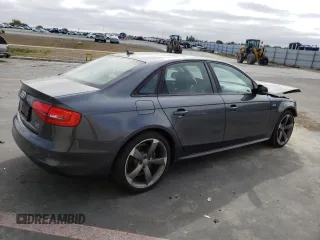 2015 Audi A4 Premium Plus with VIN WAUHFAFL2FN034605, listed as a Copart auction lot 48147993 with 72,911 mi miles. Bid and sale history available at carsss.com. Image 3.
