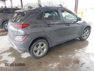 2022 Hyundai Kona SEL with VIN KM8K6CAB2NU857411, listed as a IAAI auction lot 41860564 with 29,199 mi miles and . Bid and sale history available at DreamBid. Image 4.