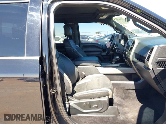 2017 Ford F-150 Raptor with VIN 1FTFW1RG5HFA83027, listed as a IAAI auction lot 41580287 with 91,825 mi miles and . Bid and sale history available at carsss.com. Image 5.