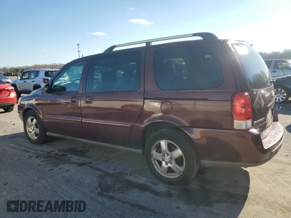2007 Chevrolet Uplander LT w/1LT with VIN 1GNDV33W67D142982, listed as a Copart auction lot 84592864 with 99,418 mi miles and Salvage Title. Bid and sale history available at carsss.com. Image 2.