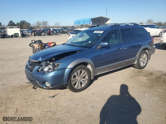 2008 Subaru Outback (Natl) Ltd with VIN 4S4BP62CX87316812, listed as a Copart auction lot 86890534 with 184,460 mi miles and Salvage Title. Bid and sale history available at carsss.com. Image 1.
