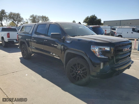 2021 GMC Sierra 1500 Elevation with VIN 3GTU9CET6MG277099, listed as a Copart auction lot 77905204 with 92,934 mi miles and Salvage Title. Bid and sale history available at carsss.com. Image 4.