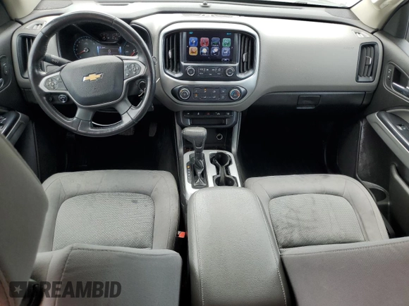 2018 Chevrolet Colorado 4WD LT with VIN 1GCGTCENXJ1117124, listed as a Copart auction lot 55953395 with 88,759 mi miles and Salvage title. Bid and sale history available at DreamBid. Image 8.