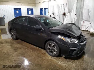 2021 Kia Forte LXS with VIN 3KPF24AD1ME300740, listed as a Copart auction lot 79666864 with 52,355 mi miles and Salvage Title. Bid and sale history available at carsss.com. Image 4.
