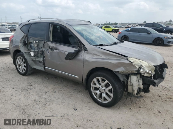 2013 Nissan Rogue SL with VIN JN8AS5MT2DW543275, listed as a Copart auction lot 51378605 with 158,105 mi miles and Salvage Title. Bid and sale history available at carsss.com. Image 4.