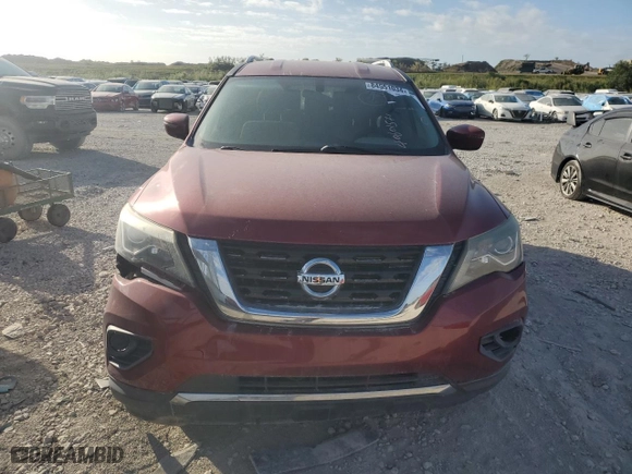 2017 Nissan Pathfinder SL with VIN 5N1DR2MN1HC621309, listed as a Copart auction lot 84551034 with 97,811 mi miles and Salvage Title. Bid and sale history available at carsss.com. Image 5.