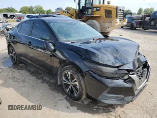 2021 Nissan Sentra SV z VIN 3N1AB8CV2MY328992, wystawiony jako Copart lot #79860693 z przebiegiem 63 944 mil mil oraz Szkoda całkowita • Salvage title. Historia ofert i sprzedaży dostępna na DreamBid. Obrazek 4.