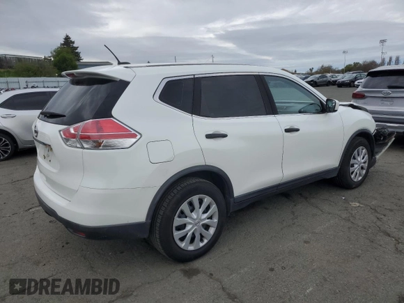 2016 Nissan Rogue SV with VIN KNMAT2MT8GP675706, listed as a Copart auction lot 49928145 with 78,824 mi miles and Salvage Title. Bid and sale history available at carsss.com. Image 3.