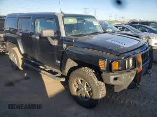 2007 Hummer H3 SUV with VIN 5GTDN13E878251661, listed as a Copart auction lot 89074525 with 151,973 mi miles and Clean Title. Bid and sale history available at DreamBid. Image 4.