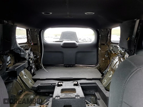 2022 Ford Explorer with VIN 1FM5K8AC6NGC24293, listed as a Copart auction lot 54847945 with 37,261 mi miles and Salvage title. Bid and sale history available at DreamBid. Image 10.