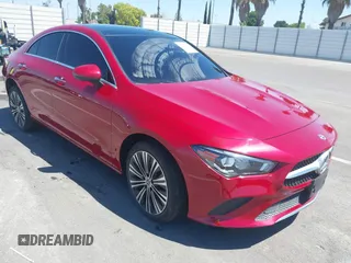 2021 Mercedes-Benz CLA 250 z VIN W1K5J4GB1MN201616, wystawiony jako IAAI lot #42175090 z przebiegiem Nie podano mil oraz . Historia ofert i sprzedaży dostępna na DreamBid. Obrazek 1.