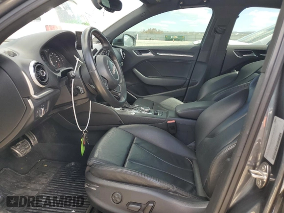 2015 Audi A3 2.0T Prestige with VIN WAUKFGFF7F1010648, listed as a Copart auction lot 55934134 with 86,223 mi miles and Salvage Title. Bid and sale history available at carsss.com. Image 7.