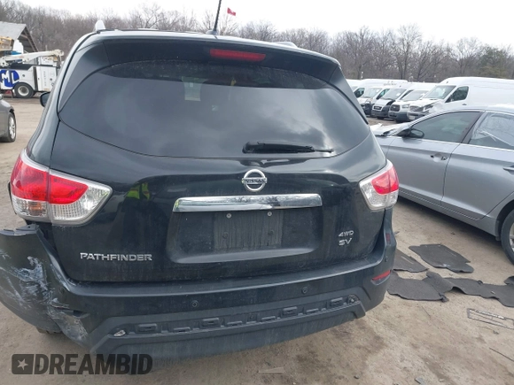 2015 Nissan Pathfinder Platinum with VIN 5N1AR2MM9FC657658, listed as a IAAI auction lot 41628216 with 212,189 mi miles and . Bid and sale history available at DreamBid. Image 16.