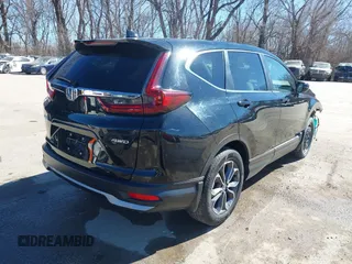 2020 Honda CR-V EX with VIN 2HKRW2H53LH651695, listed as a IAAI auction lot 41685683 with 86,582 mi miles. Bid and sale history available at carsss.com. Image 4.
