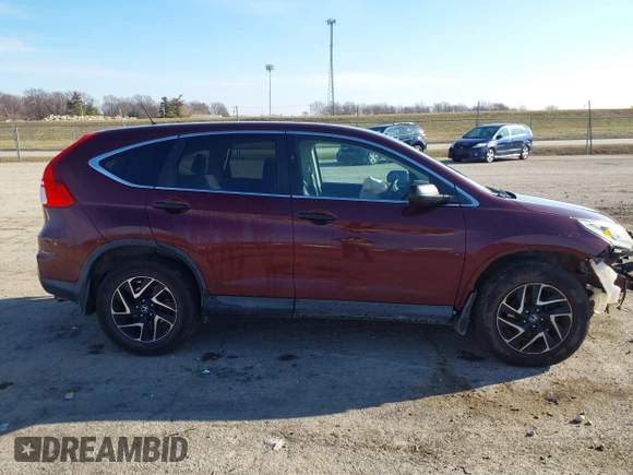 2016 Honda CR-V SE with VIN 2HKRM4H43GH660332, listed as a IAAI auction lot 41229358 with 108,833 mi miles and . Bid and sale history available at carsss.com. Image 14.