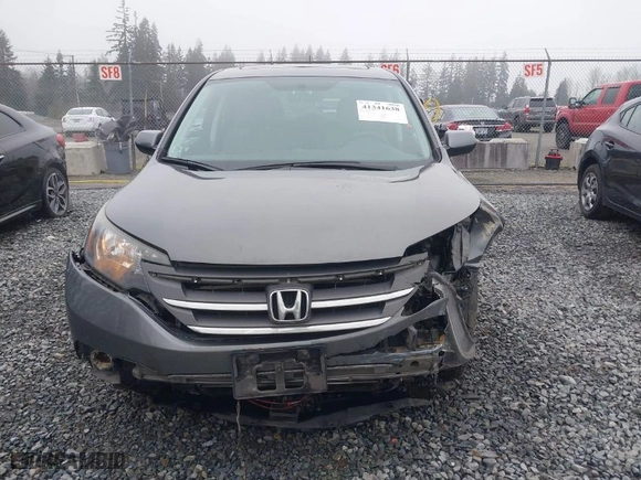 2013 Honda CR-V EX with VIN 2HKRM4H50DH674385, listed as a IAAI auction lot 41341638 with 165,257 mi miles. Bid and sale history available at carsss.com. Image 12.