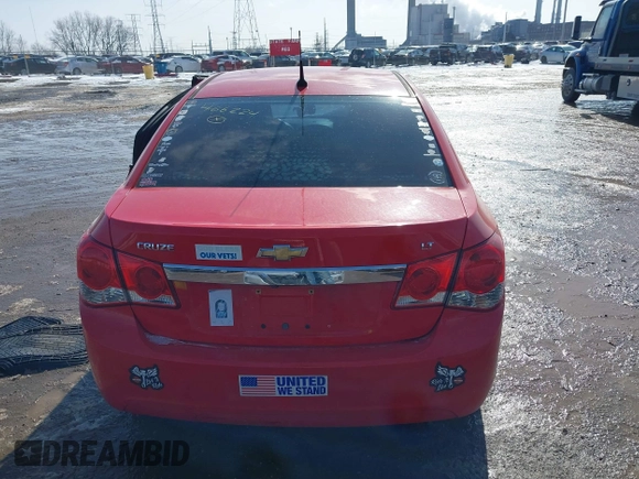 2014 Chevrolet Cruze 1LT with VIN 1G1PC5SB3E7466224, listed as a IAAI auction lot 41617167 with 155,000 mi miles and . Bid and sale history available at DreamBid. Image 16.