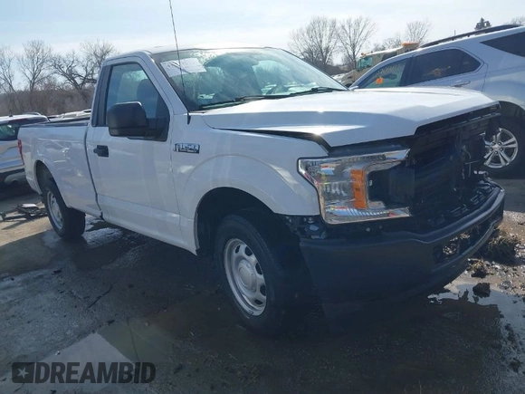 2018 Ford F-150 XL with VIN 1FTMF1CB0JKC51979, listed as a IAAI auction lot 41771071 with 24,214 mi miles. Bid and sale history available at carsss.com. Image 1.