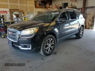 2014 GMC Acadia SLT z VIN 1GKKRRKD1EJ360502, wystawiony jako Copart lot #56373255 z przebiegiem 144 901 mil mil oraz Czysty tytuł • Clean title. Historia ofert i sprzedaży dostępna na DreamBid. Obrazek 1.