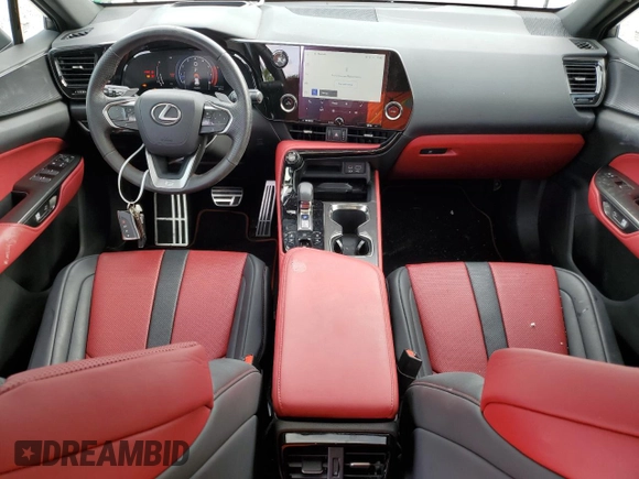 2024 Lexus NX with VIN 2T2KGCEZ0RC050960, listed as a Copart auction lot 69691444 with 6,975 mi miles and Salvage Title. Bid and sale history available at carsss.com. Image 8.