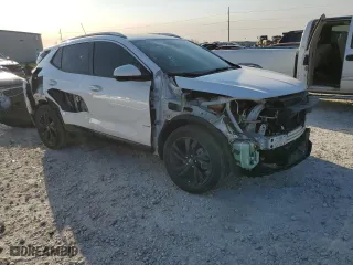2024 Buick Encore GX Sport Touring with VIN KL4AMDSL0RB127575, listed as a Copart auction lot 49328155 with 21,076 mi miles and Salvage Title. Bid and sale history available at carsss.com. Image 4.