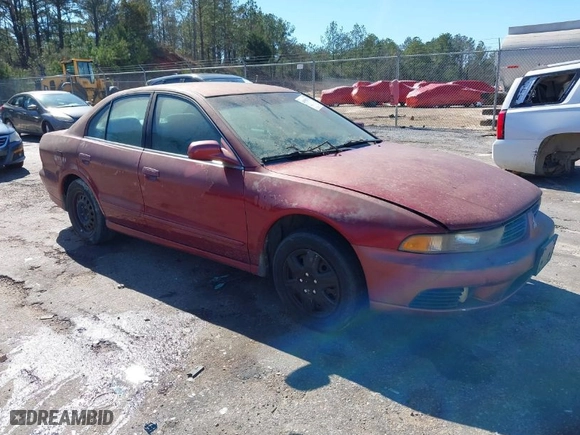 2002 Mitsubishi Galant ES with VIN 4A3AA46G52E117959, listed as a IAAI auction lot 41590791 with 135310 miles. Bid and sale history available at carsss.com. Image 1.