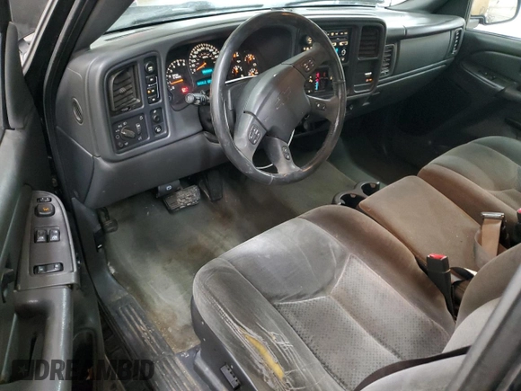 2004 Chevrolet Silverado 1500 with VIN 1GCEK19T54E367178, listed as a Copart auction lot 46606255 with 187,718 mi miles and Salvage Title. Bid and sale history available at DreamBid. Image 8.