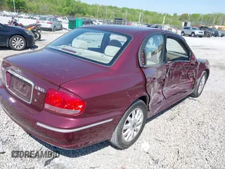 2003 Hyundai Sonata GLS with VIN KMHWF35H23A849193, listed as a IAAI auction lot 42023187 with 58,300 mi miles. Bid and sale history available at carsss.com. Image 4.