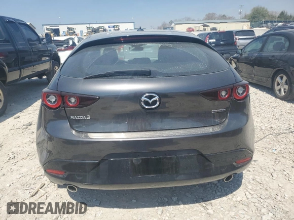 2023 Mazda 3 2.5 S Premium with VIN JM1BPAMM1P1601266, listed as a Copart auction lot 55724825 with 29,697 mi miles and Salvage Title. Bid and sale history available at carsss.com. Image 6.