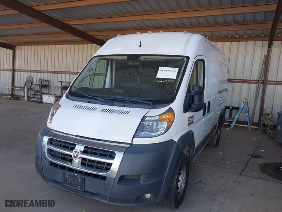 2017 Ram ProMaster Cargo Van with VIN 3C6TRVBG8HE542757, listed as a IAAI auction lot 41665335 with 72,358 mi miles. Bid and sale history available at carsss.com. Image 22.