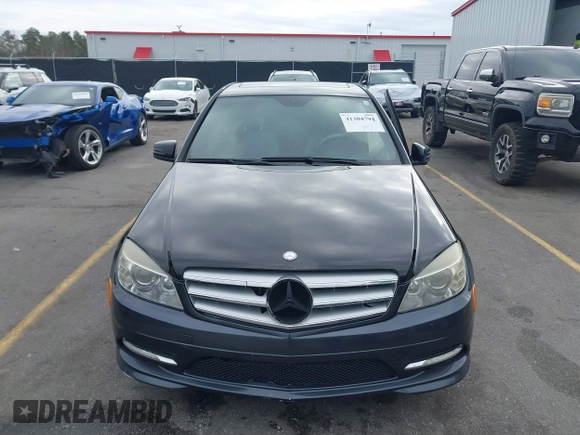 2011 Mercedes-Benz C 350 Sport with VIN WDDGF5GB0BR133816, listed as a IAAI auction lot 41304794 with 159,649 mi miles and . Bid and sale history available at DreamBid. Image 12.