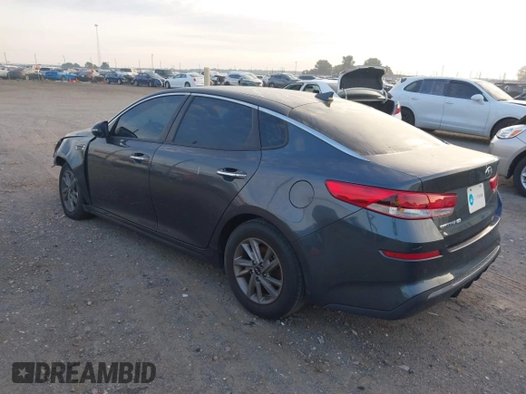 2020 Kia Optima LX with VIN 5XXGT4L30LG423750, listed as a IAAI auction lot 40321560 with 81,957 mi miles. Bid and sale history available at carsss.com. Image 3.
