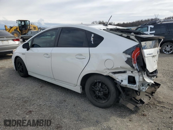 2012 Toyota Prius One with VIN JTDKN3DU3C5498632, listed as a Copart auction lot 47883705 with 127,449 mi miles and Salvage Title. Bid and sale history available at carsss.com. Image 2.