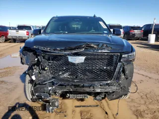 2024 Cadillac Escalade 4WD Sport Platinum z VIN 1GYS4GKL3RR331798, wystawiony jako Copart lot #81526454 z przebiegiem 4 140 mil mil oraz Szkoda całkowita • Salvage title. Historia ofert i sprzedaży dostępna na DreamBid. Obrazek 5.
