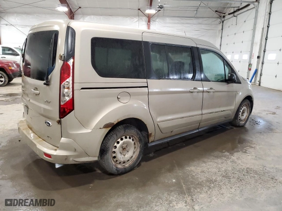 2014 Ford Transit Connect Wagon XLT with VIN NM0GS9F78E1140636, listed as a Copart auction lot 50446275 with NaN miles and Clean Title. Bid and sale history available at carsss.com. Image 3.