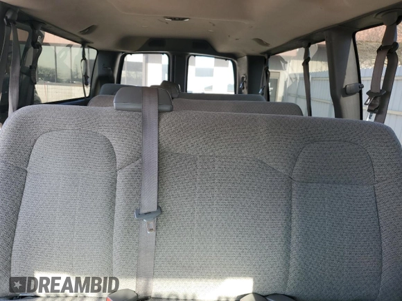 2013 Chevrolet Express Passenger LT with VIN 1GAZG1FG3D1134751, listed as a Copart auction lot 53728385 with 188,247 mi miles and Clean title. Bid and sale history available at DreamBid. Image 10.
