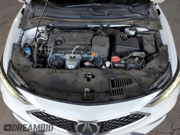 2021 Acura ILX w/Premium Package with VIN 19UDE2F74MA001186, listed as a Copart auction lot 46183575 with 30,062 mi miles and Salvage Title. Bid and sale history available at carsss.com. Image 11.