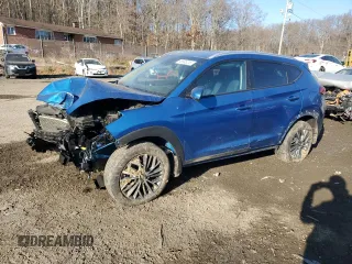 2019 Hyundai Tucson SEL z VIN KM8J3CAL6KU070907, wystawiony jako Copart lot #49545215 z przebiegiem Nie podano mil oraz Szkoda całkowita • Salvage title. Historia ofert i sprzedaży dostępna na DreamBid. Obrazek 1.