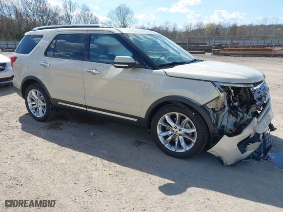 2018 Ford Explorer Limited with VIN 1FM5K7F89JGB84669, listed as a IAAI auction lot 41880507 with 93,941 mi miles. Bid and sale history available at carsss.com. Image 1.