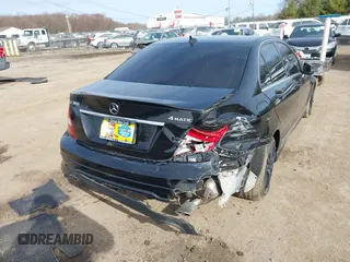 2013 Mercedes-Benz C 300 Sport with VIN WDDGF8AB9DR283467, listed as a IAAI auction lot 41870070 with 114,068 mi miles and . Bid and sale history available at carsss.com. Image 4.