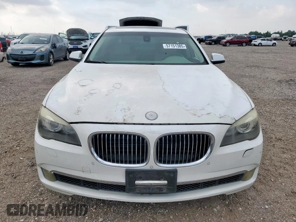 2009 BMW 7 Series 750Li с VIN WBAKB835X9CY59713, выставлен на аукционе Copart как лот 57151385 с пробегом 106 415 миль миль и Чистый • Clean title. История ставок и продаж доступна на DreamBid. Изображение 5.