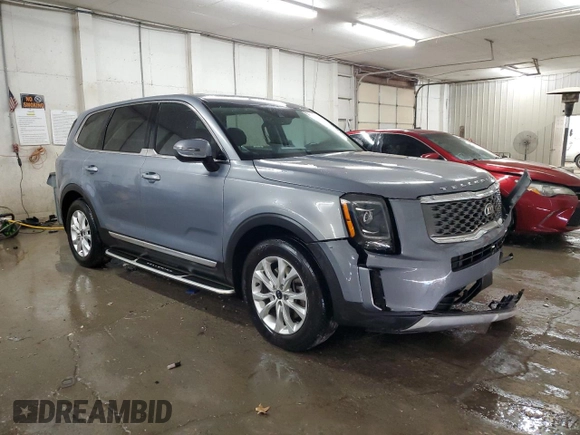 2020 Kia Telluride LX with VIN 5XYP2DHC3LG066376, listed as a Copart auction lot 50934875 with 112,714 mi miles and Salvage Title. Bid and sale history available at DreamBid. Image 4.