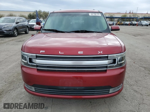2013 Ford Flex Limited with VIN 2FMHK6D8XDBD32477, listed as a Copart auction lot 48798155 with 101,490 mi miles and Salvage Title. Bid and sale history available at carsss.com. Image 5.