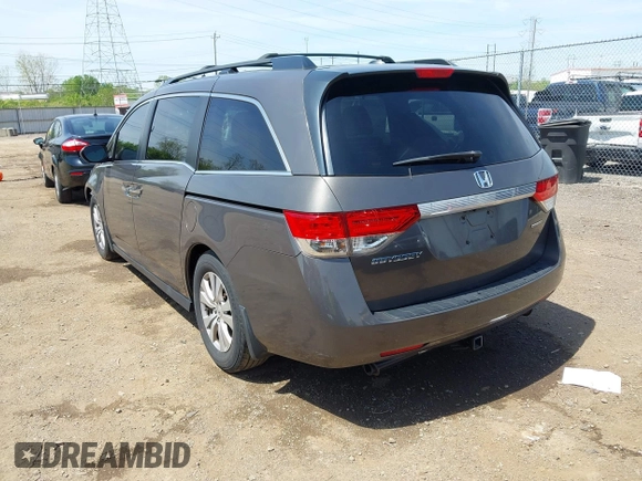 2016 Honda Odyssey SE with VIN 5FNRL5H34GB043343, listed as a IAAI auction lot 42096360 with 140,878 mi miles and . Bid and sale history available at DreamBid. Image 3.