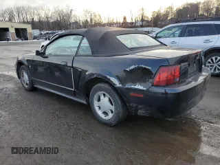 2000 Ford Mustang with VIN 1FAFP4448YF202531, listed as a Copart auction lot 43349785 with 99,444 mi miles and Salvage Title. Bid and sale history available at carsss.com. Image 2.