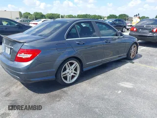 2013 Mercedes-Benz C 250 Sport with VIN WDDGF4HB5DA789357, listed as a IAAI auction lot 42176547 with 139,299 mi miles and . Bid and sale history available at carsss.com. Image 4.