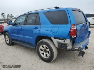 2005 Toyota 4Runner SR5 with VIN JTEZU14R558031744, listed as a Copart auction lot 46337445 with 249,301 mi miles and Salvage Title. Bid and sale history available at carsss.com. Image 2.
